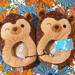 Squishmallows slippers Hans hedgehog